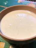 Sauce béchamel épeautre et muscade