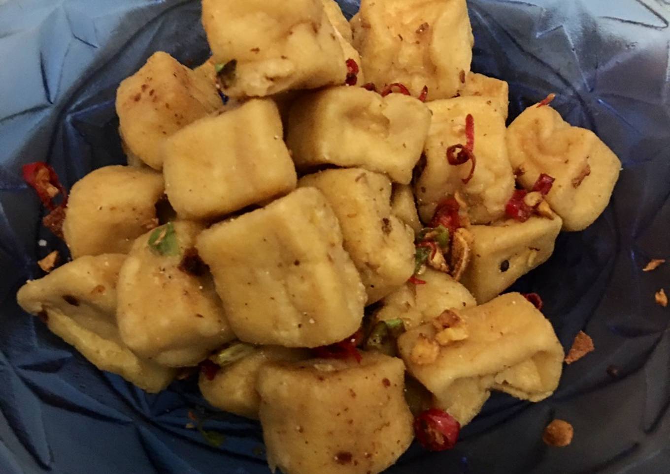 76. Tahu Cabe Garam
