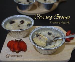 Resep Mudah Carang Gesing Pisang Kepok Yummy Mantul