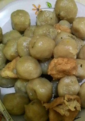 Foto resep Cilok Ndeso (Bakso Ojek)