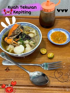 Foto resep Kuah Tekwan Kaldu Kepiting 🦀🦀