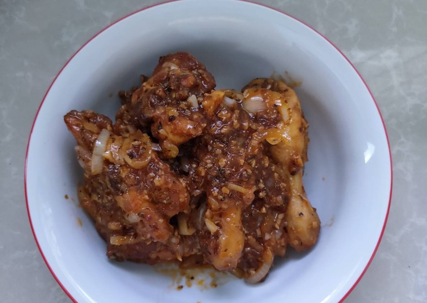 Ayam Goreng Saus Tomat