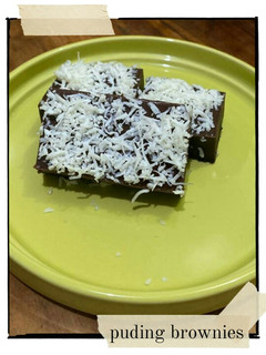 Foto resep Cooking Ep. 06 | Brownies Pudding