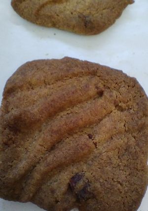 A picture of Ginger & orange biscuits. Air fryer 😋😋 low sugar.