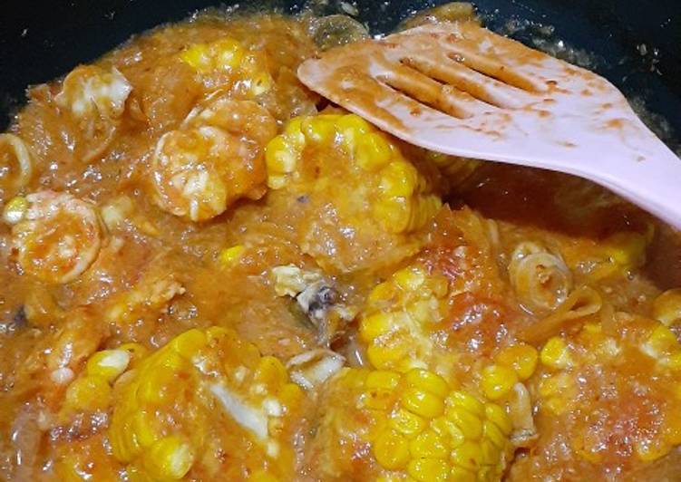 Cara Memasak Udang Cumi Asam Manis Pedas Yang Renyah