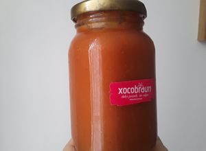 Una foto de Ketchup🍅🍯🍅 casero a mi manera🤔