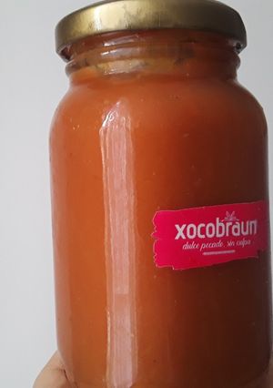 Una foto de Ketchup🍅🍯🍅 casero a mi manera🤔