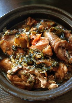 Foto resep Ayam masak sawi asin (Chinese food)