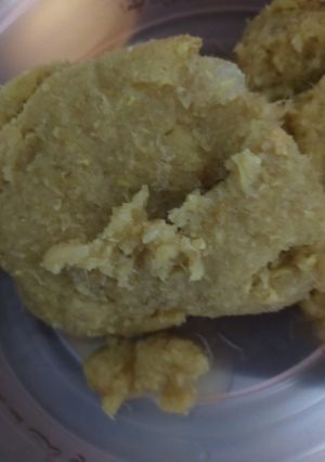 A picture of Ginger garlic paste.