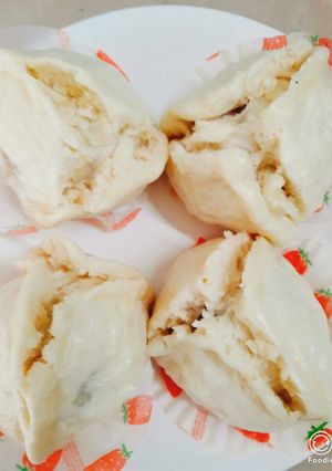 Hình của món Bánh bao cười.