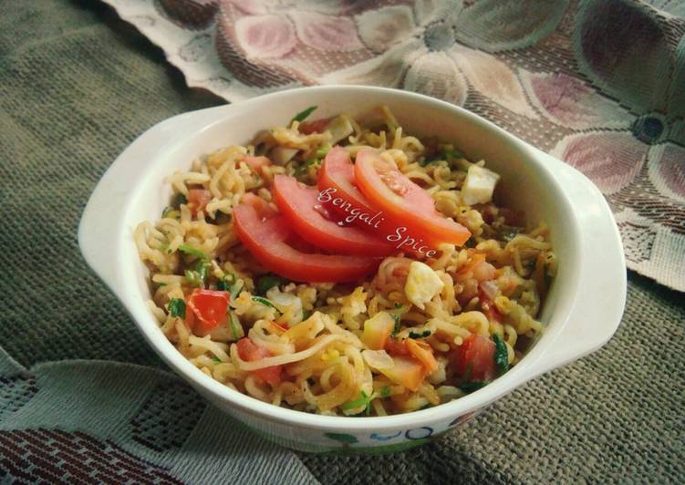 Easiest Way to Make Tasty Kids Special Masala Maggi 🍝