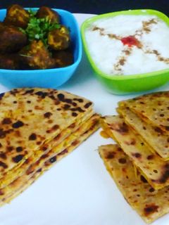 चना दाल पराठा रेसिपी मुख्य फोटो