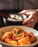 Đậu phụ om cà chua