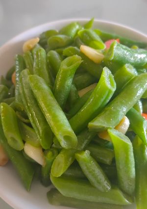 快炒四季豆 的食譜成品照片