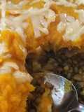 Dhal de Porotos Mung con cobertura de Zapallo