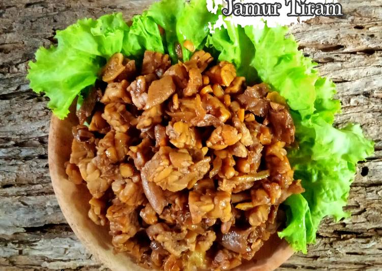 🌸 Tumis Tempe Jamur Tiram