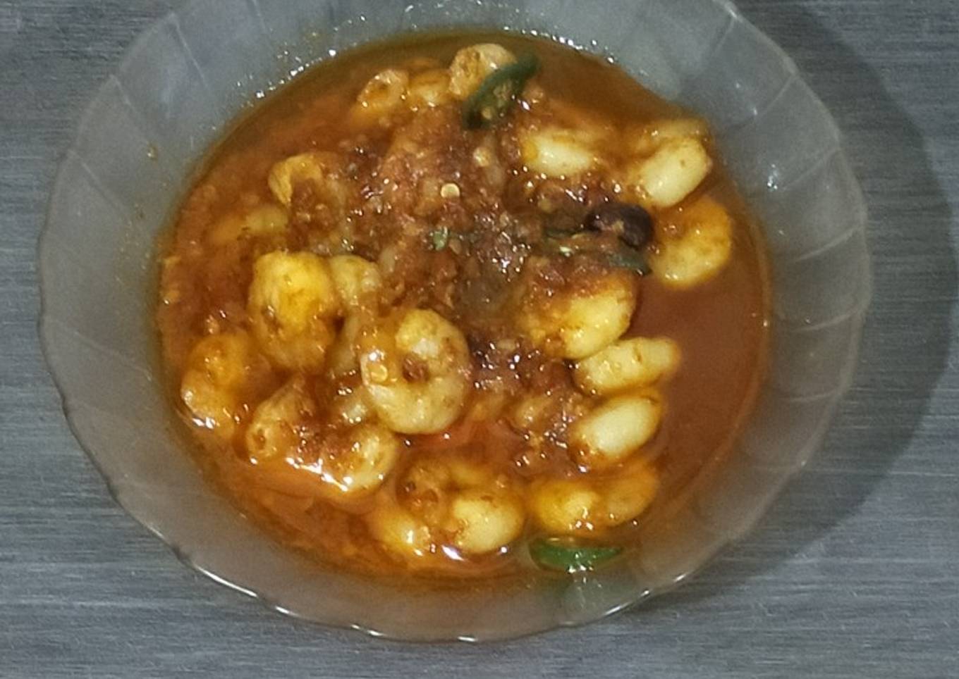 Udang asam manis pedas