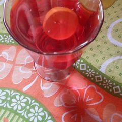 A picture of Rose lemonade.