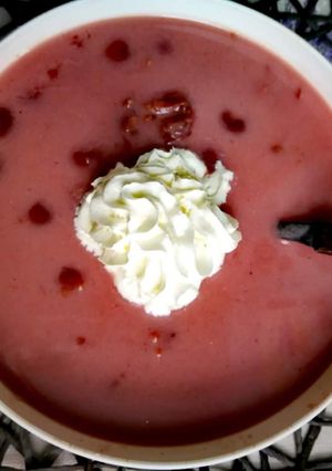 Meggyleves đ recept fotĂłja