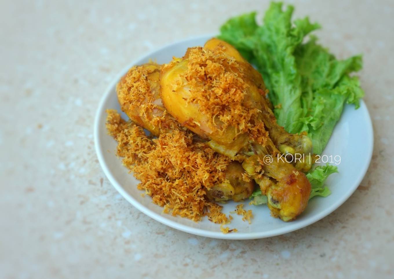 Resep Ayam Goreng Ungkep Lengkuas, Sempurna