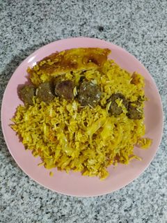 عکسی از دستور کلم پلو شیرازی