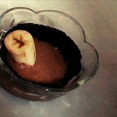 A picture of Winter Jaggery hot chocolate banana smoothie.