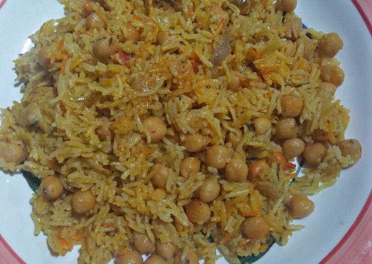How to Prepare Super Quick Homemade Chana pulao Cooking Basics for Newbies