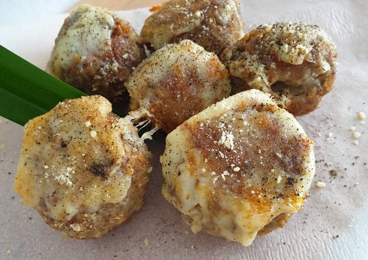  Resep  Mozarella black  pepper  beef  ball oleh Utabi Cookpad