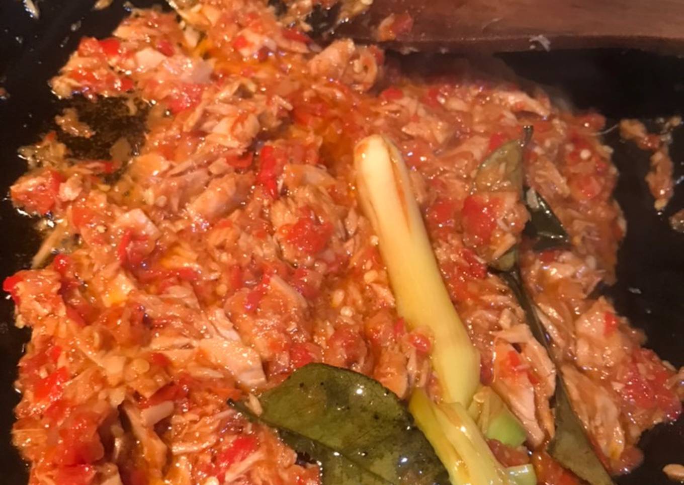Tuna Rica Rica Stock Makanan