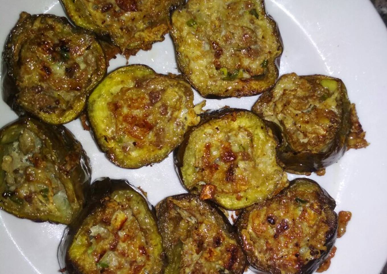 Terong Isi Daging Cincang