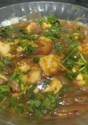 चिल्ली पनीर (chilli paneer recipe in Hindi) रेसिपी मुख्य फोटो