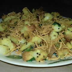 Bread poha A picture of Bread poha.