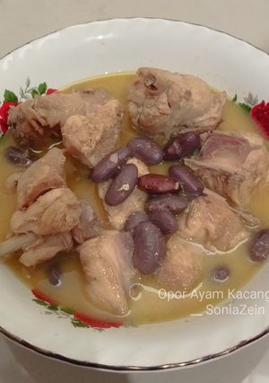 Foto resep Opor ayam kacang merah