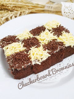 Foto resep Checkerboard Brownies