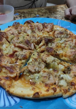 Foto resep Pizza panggang homemade
