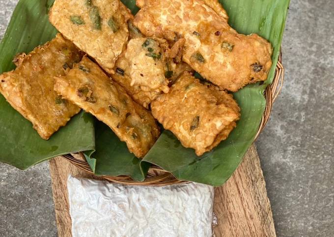 Tempe Goreng Tepung Kriuk