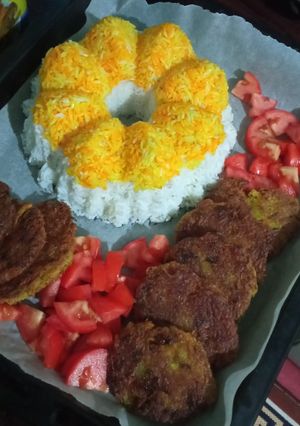 عکسی از دستور کوکو سیب زمینی 🥔