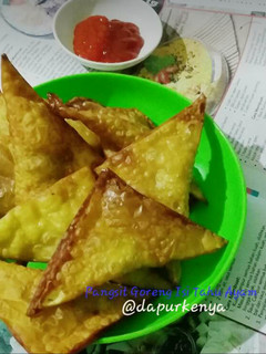 Foto resep Pangsit Goreng Isi Tahu Ayam