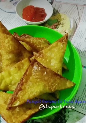 Foto resep Pangsit Goreng Isi Tahu Ayam