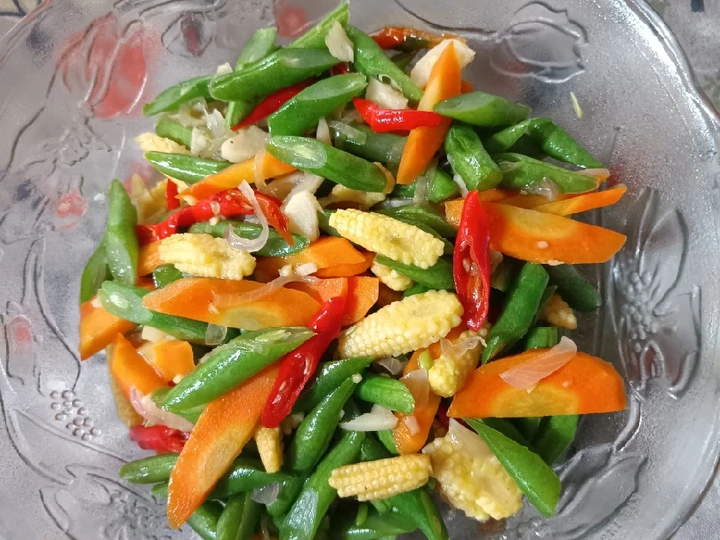 Cara Mudah Menyiapkan Resep Tumis Buncis Ceria yang Lezat Sekali Anti Ribet, Mantap Sekali