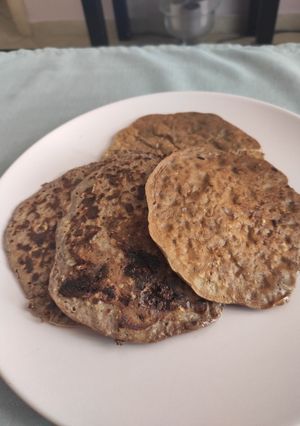 Φωτογραφία της συνταγής Πρωτεϊνικά pancakes χωρίς ζάχαρη, με 90 θερμίδες το ένα!