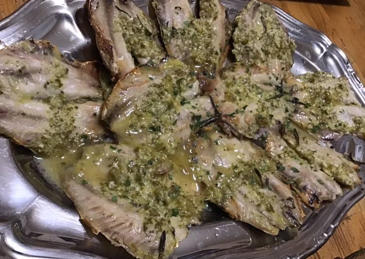 Recipe of Award-winning Sardines au four ail citron basilic et romarin