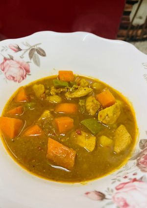 A picture of Potato soup.