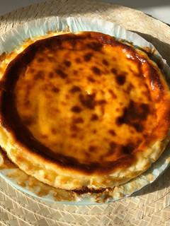 Una foto de Tarta de queso estilo “La Viña”
