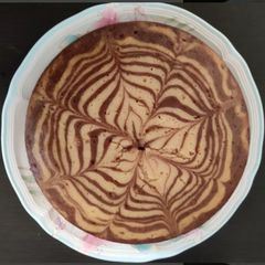 A picture of Zebra cake.