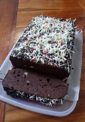 Foto resep Brownies kukus dari biskuit sisa lebaran