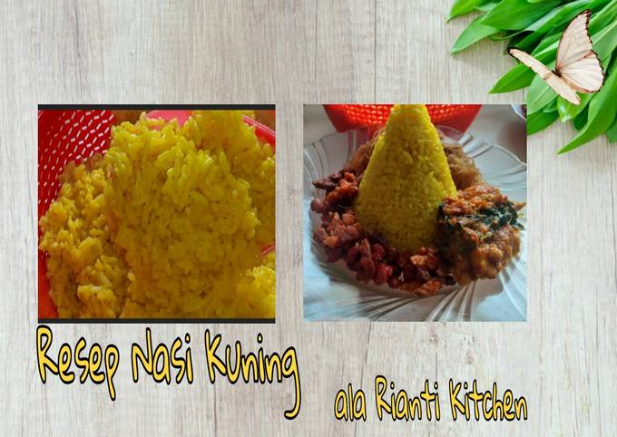 Nasi Kuning ala Rianti Kitchen