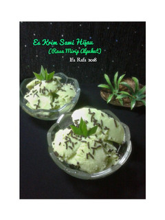 Foto resep Es Krim Sawi Hijau (Rasa Mirip Alpukat)