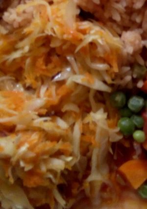 A picture of Fried Cabbage.