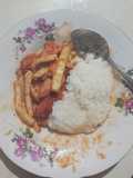Crab stick dan sosis mayones